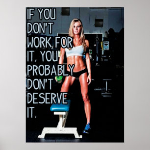 Workout Motivational Poster