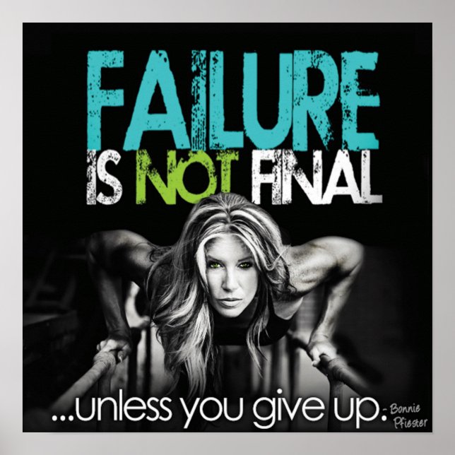 Workout Motivational Poster (Front)