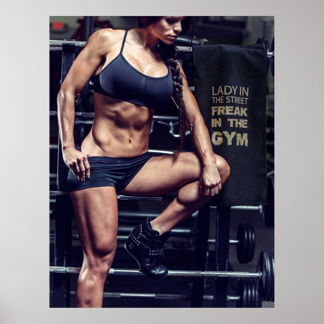 Workout Motivational Poster (Front)