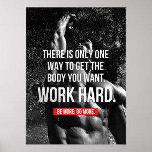 Workout Motivational Poster