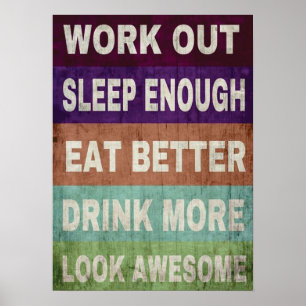 Workout Motivational Poster