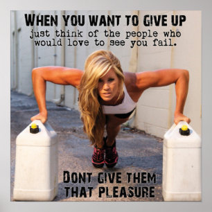 Workout Motivational Poster