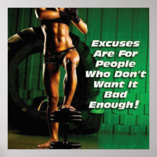 Workout Motivational Poster