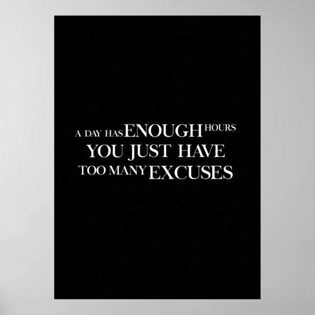 Workout Motivational Poster (Front)