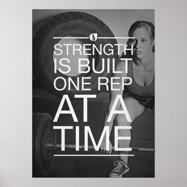 Workout Motivational Poster (Front)