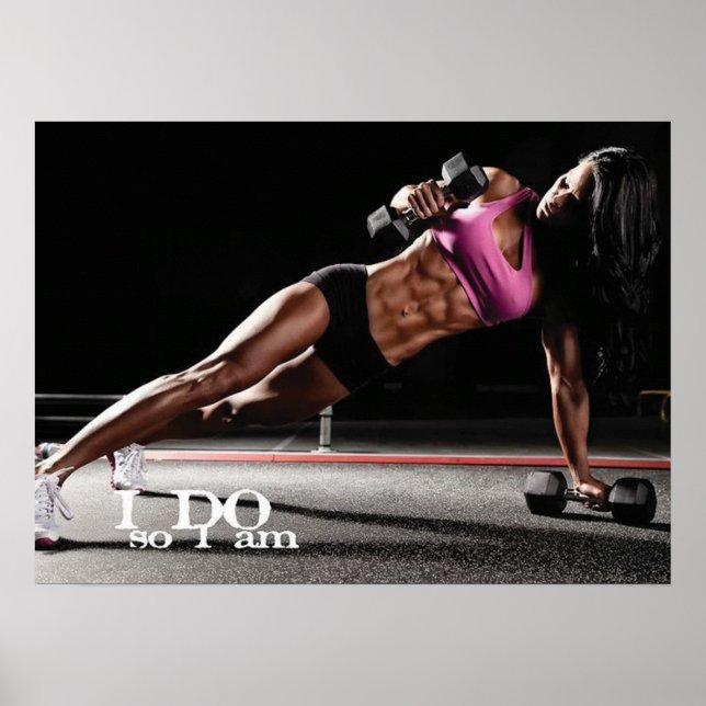 Workout Motivational Poster (Front)