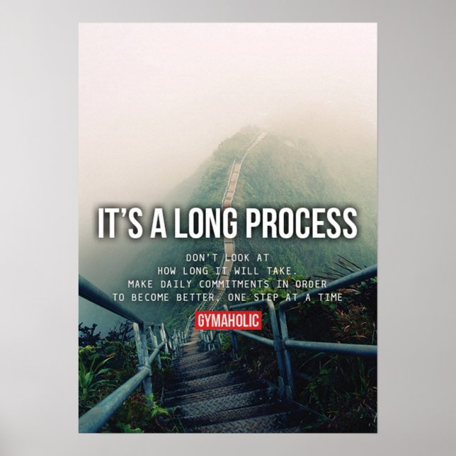 Workout Motivational Poster (Front)