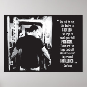 Workout Motivational Poster