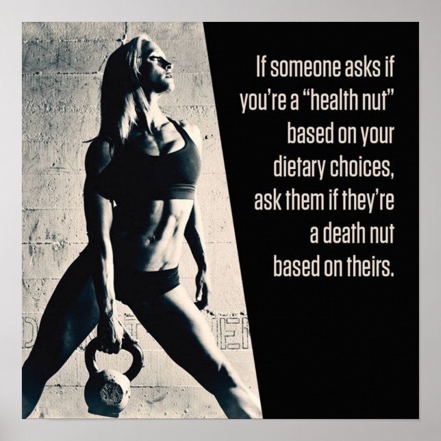 Workout Motivational Poster (Front)