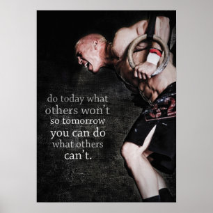 Workout Motivational Poster