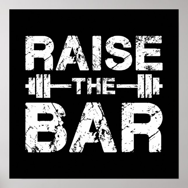 Workout Motivational Poster (Front)