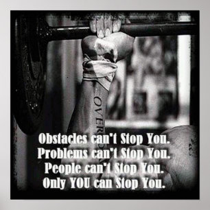 Workout Motivational Poster