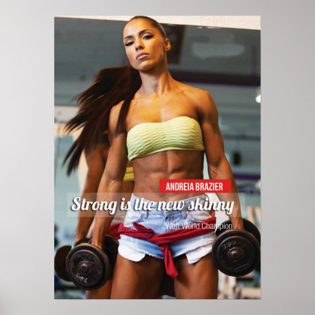 Workout Motivational Poster (Front)