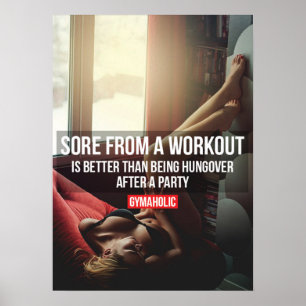 Workout Motivational Poster