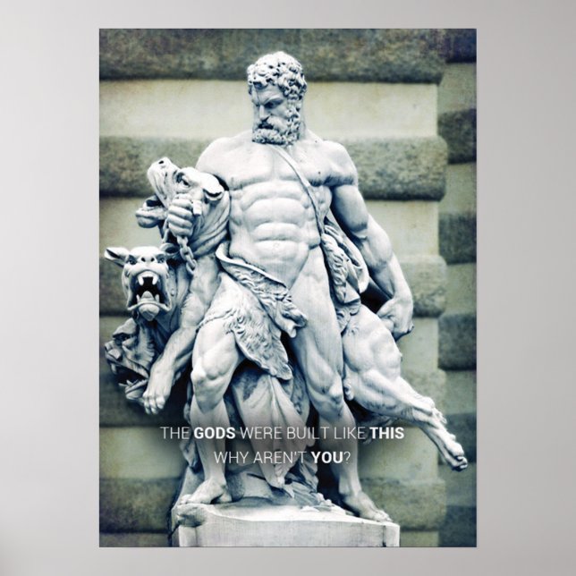 Workout Motivational Poster (Front)