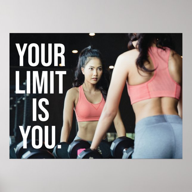 Workout Motivational Poster (Front)