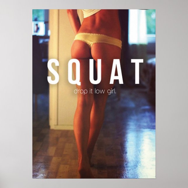 Workout Motivational Poster (Front)