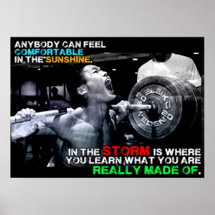 Workout Motivational Poster