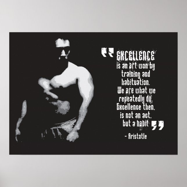 Workout Motivational Poster (Front)