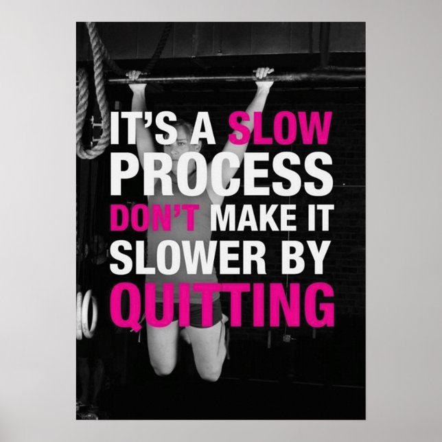 Workout Motivational Poster (Front)