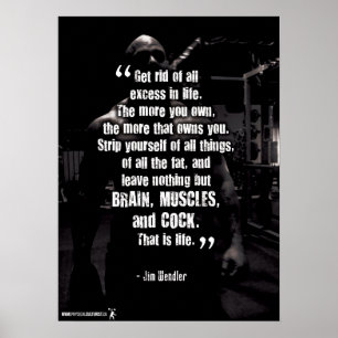 Workout Motivational Poster