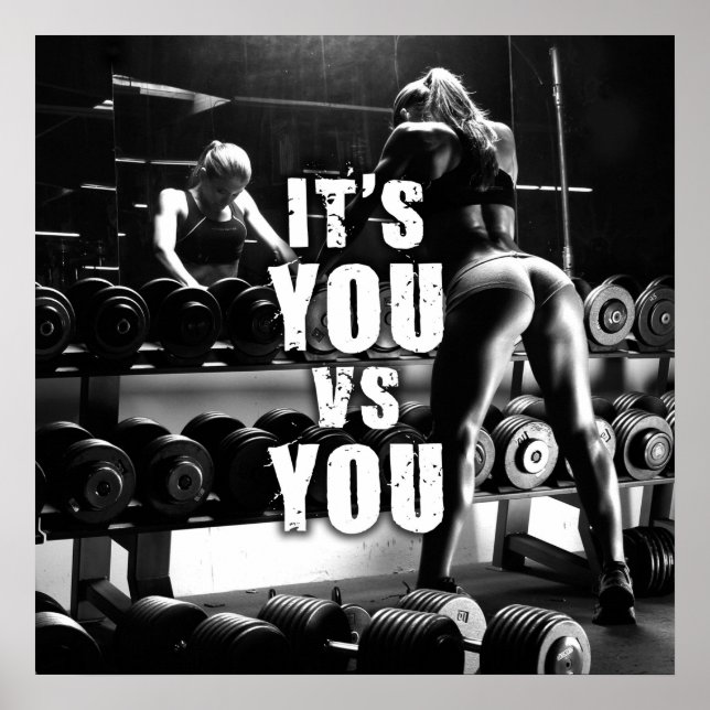 Workout Motivational Poster (Front)