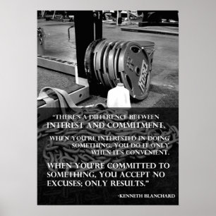 Workout Motivational Poster