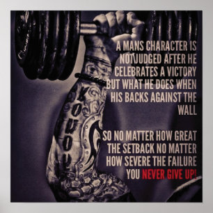 Workout Motivational Poster