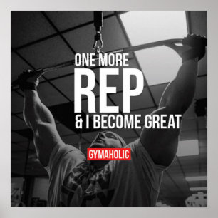 Workout Motivational Poster