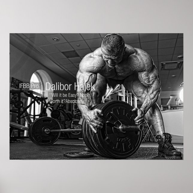 Workout Motivational Poster (Front)