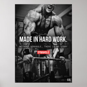 Workout Motivational Poster