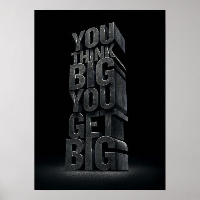 Workout Motivational Poster (Front)