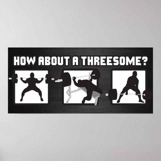 Workout Motivational Poster (Front)