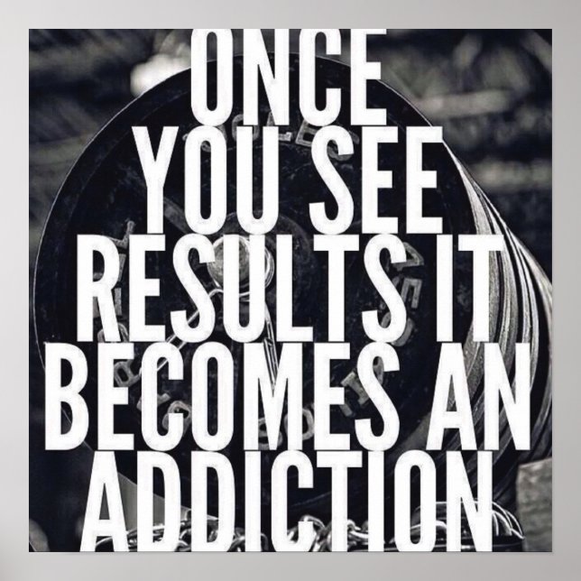 Workout Motivational Poster (Front)