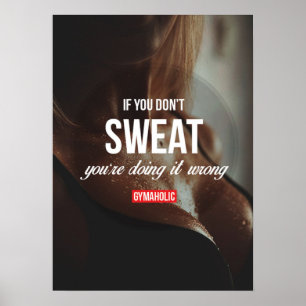 Workout Motivational Poster