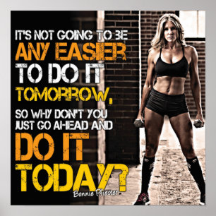 Workout Motivational Poster
