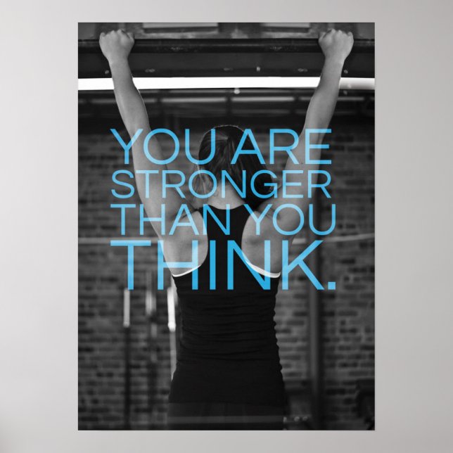 Workout Motivational Poster (Front)