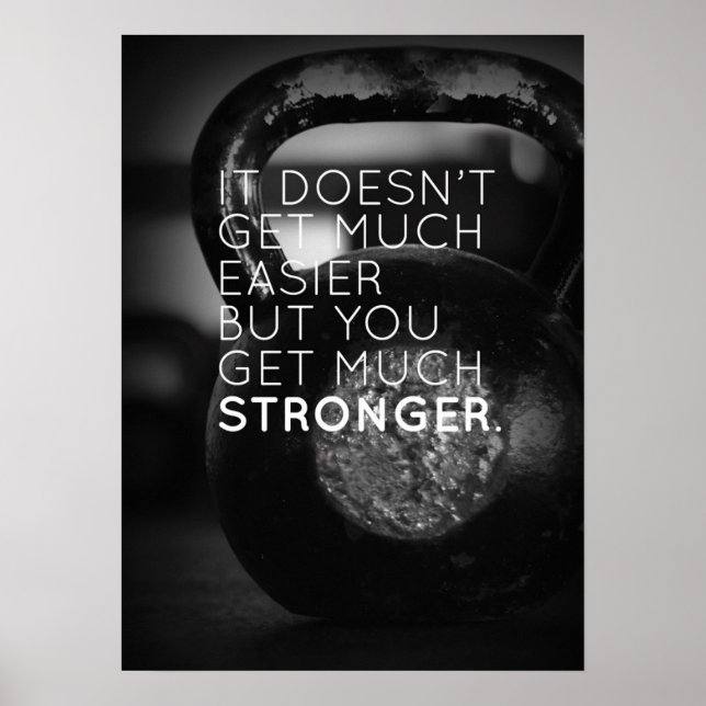 Workout Motivational Poster (Front)