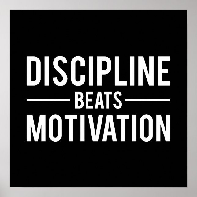 Workout Motivational Poster (Front)