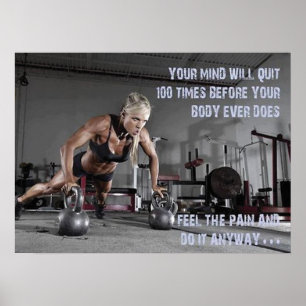 Workout Motivational Poster