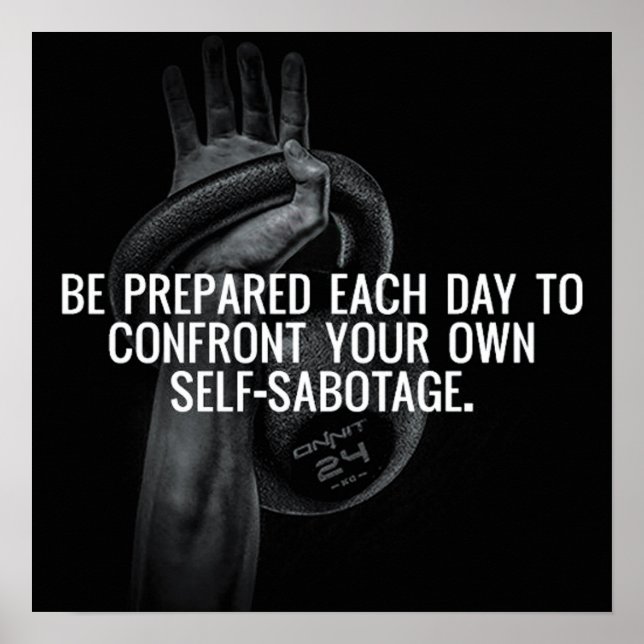 Workout Motivational Poster (Front)