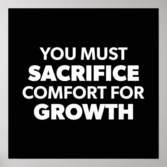 Workout Motivational Poster (Front)