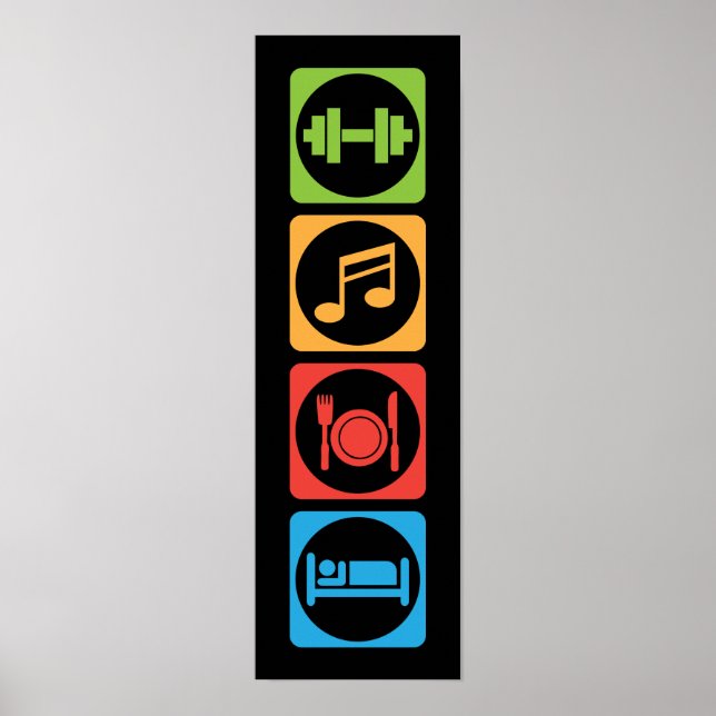 Workout Motivational Poster (Front)