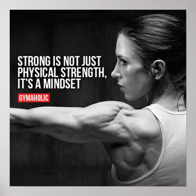 Workout Motivational Poster (Front)