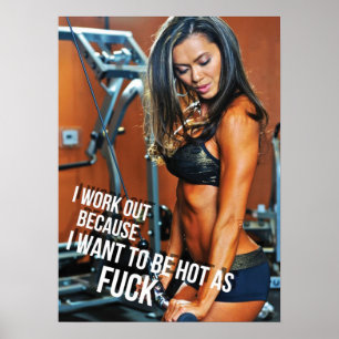 Workout Motivational Poster