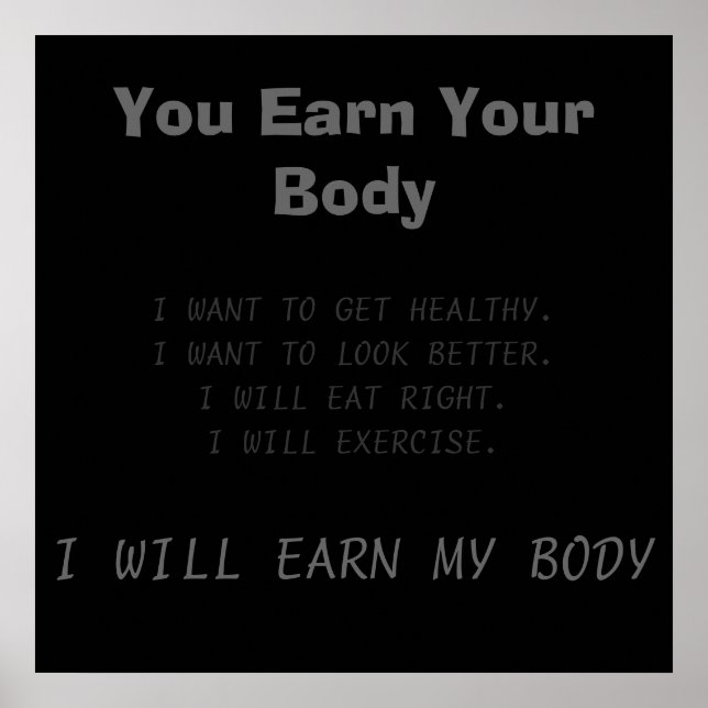Workout Motivational Posters (Front)