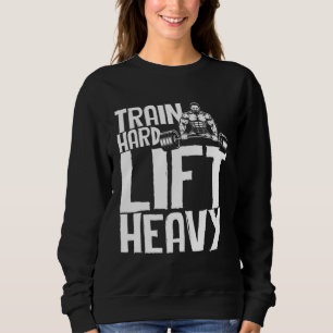 workout muscle building weight training fitness du sweatshirt