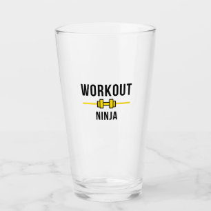 Workout ninja glass