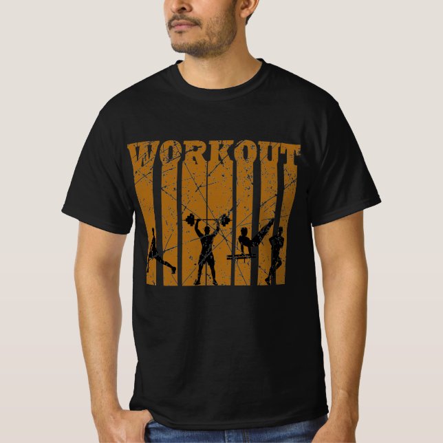 Workout | The best gifts for gym lovers T-Shirt (Front)