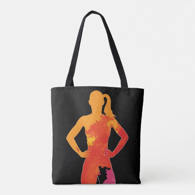 workout tote bag (Back)